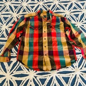 Vintage Liz Claiborne Plaid Shirt